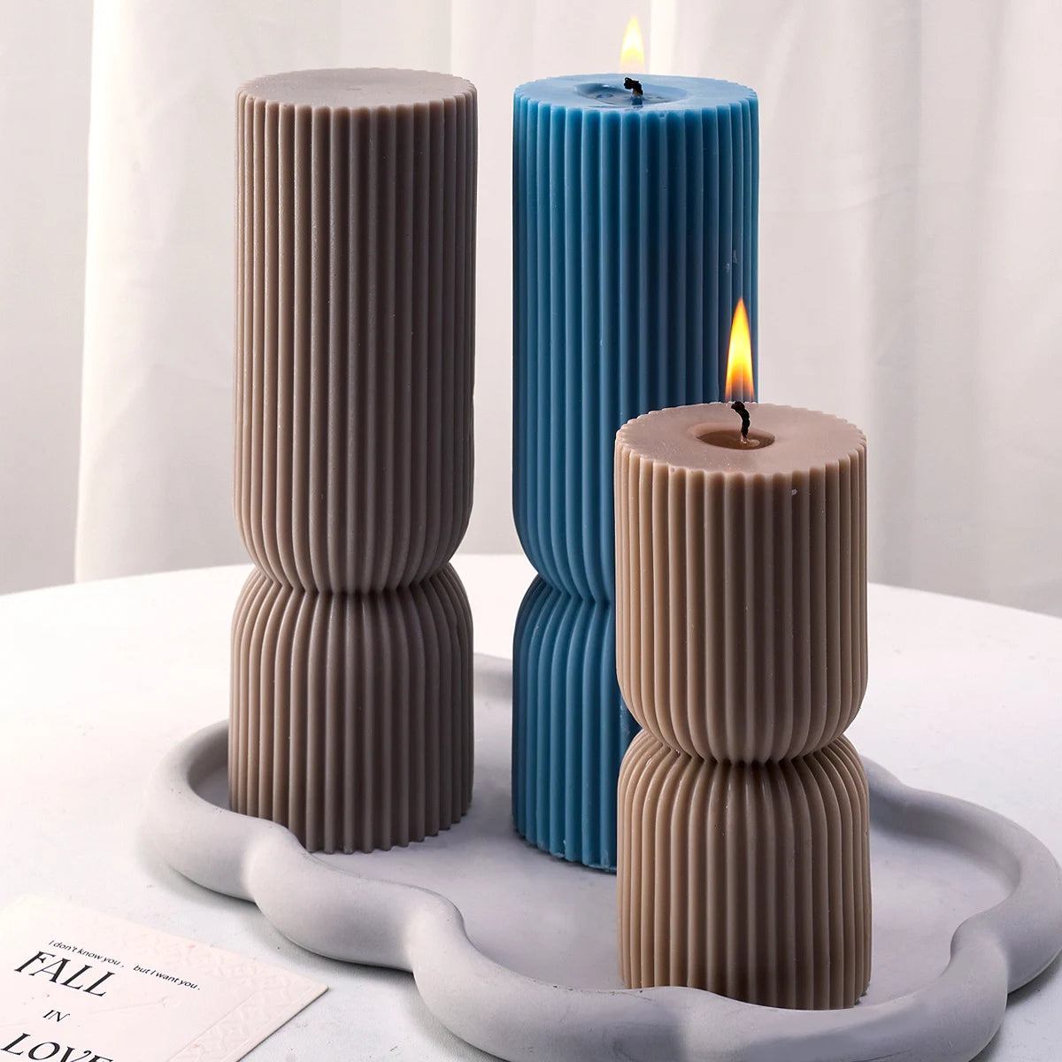Nordic Candle Silicone Mold