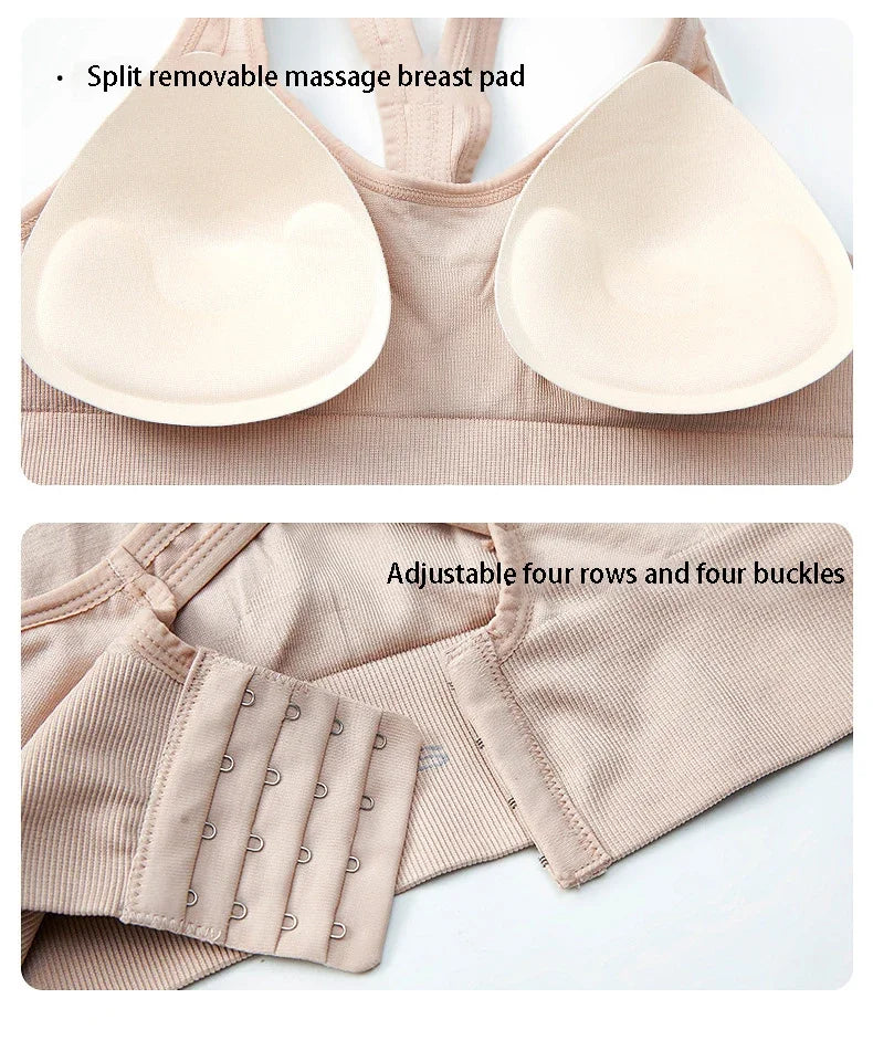Racerback Seamless Sports Bra