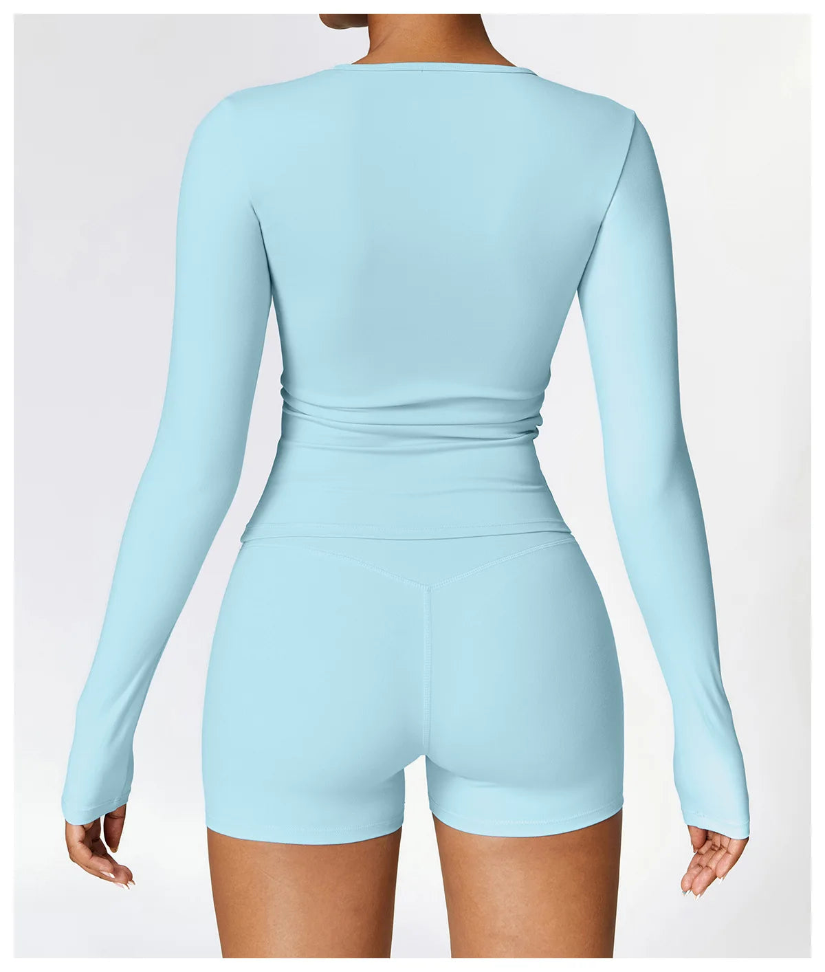 Long Sleeve Crop & Leggings Set