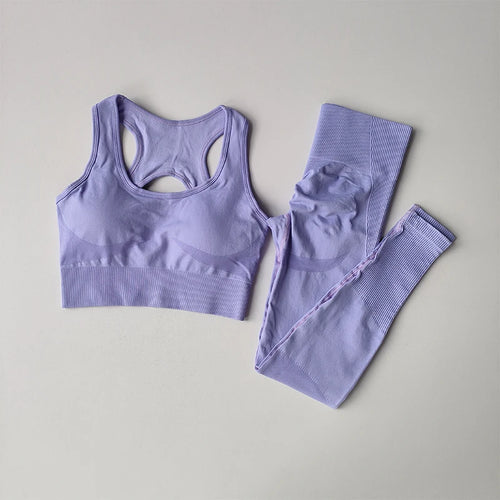 Beautiful Back Bra & Leggings Set