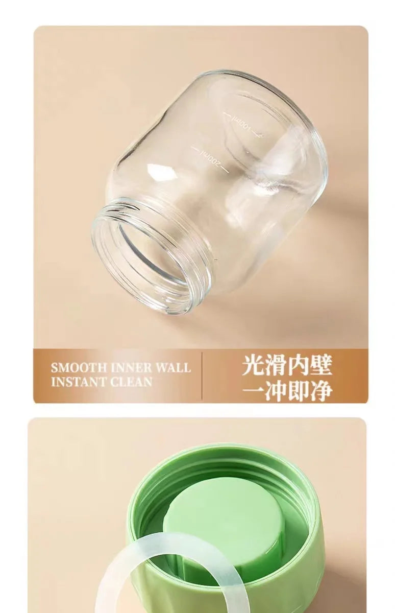 Mini Glass Water Bottle