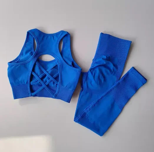 Beautiful Back Bra & Leggings Set