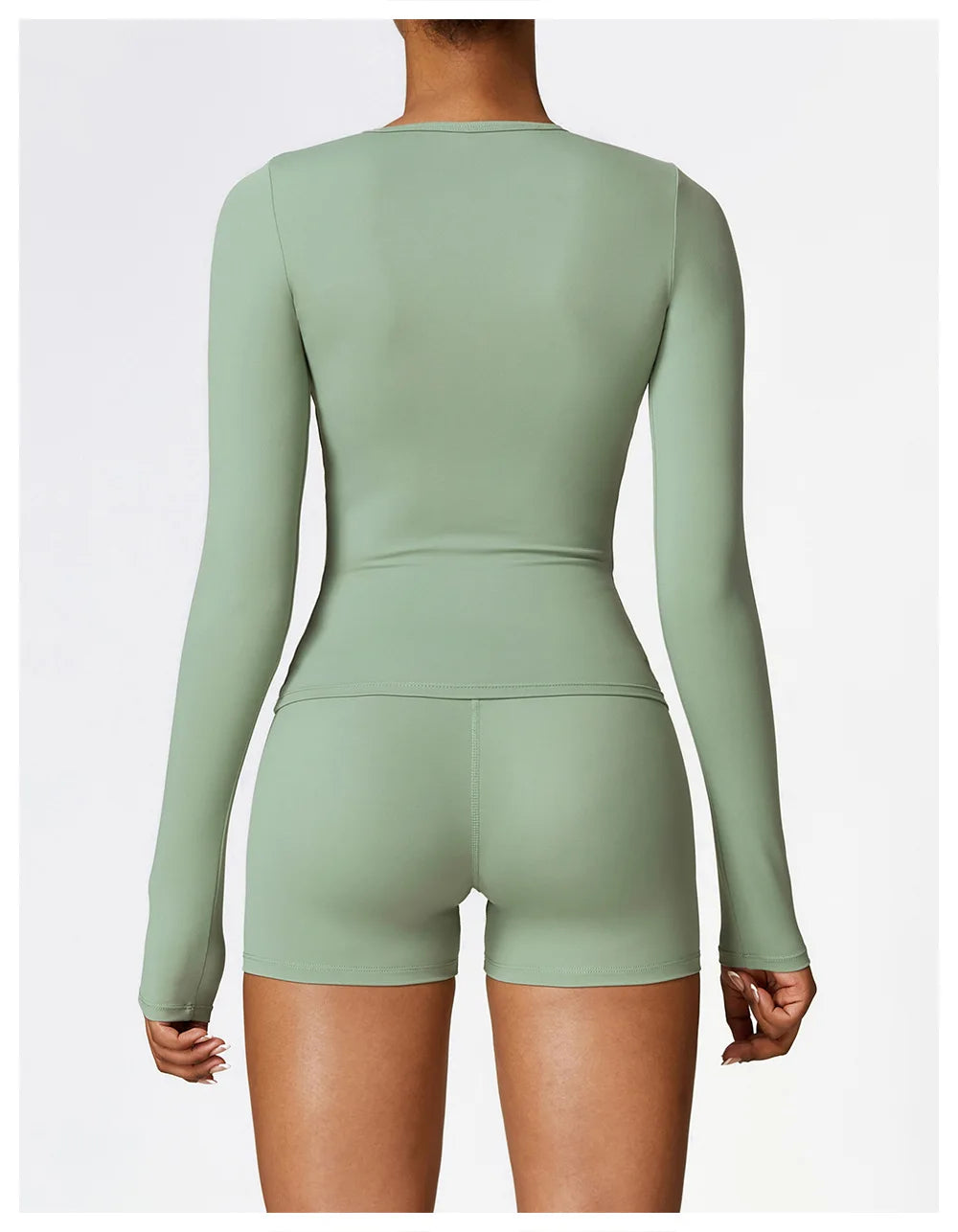 Long Sleeve Crop & Leggings Set