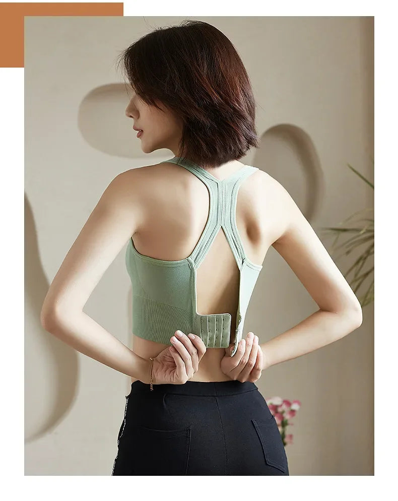 Racerback Seamless Sports Bra