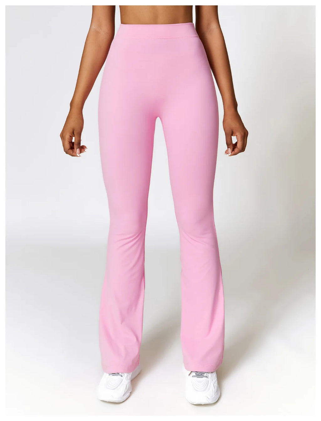 V-Cut Flare Yoga Pants