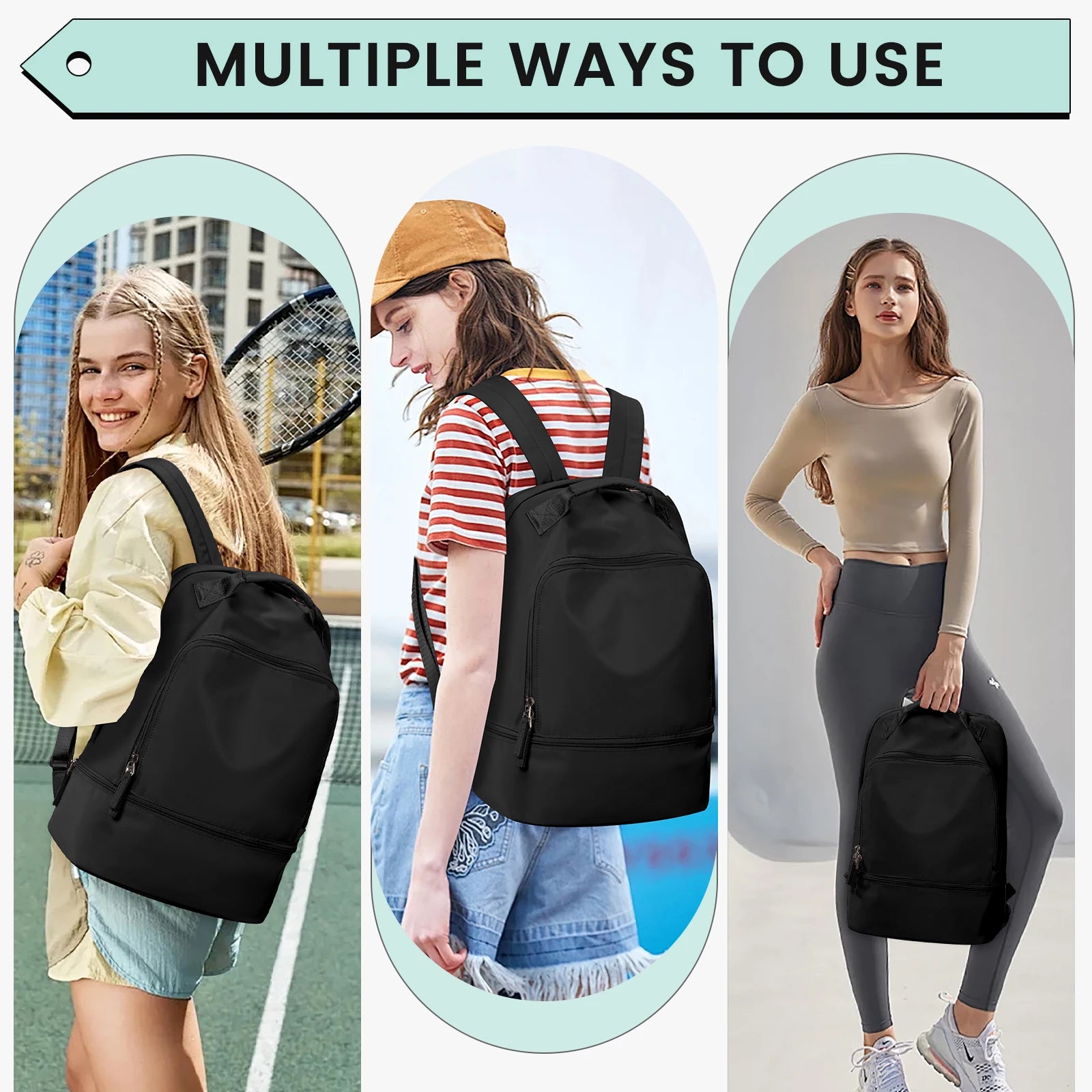Women's Gym Travel Backpack