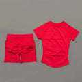 Seamless Crop & Shorts Set