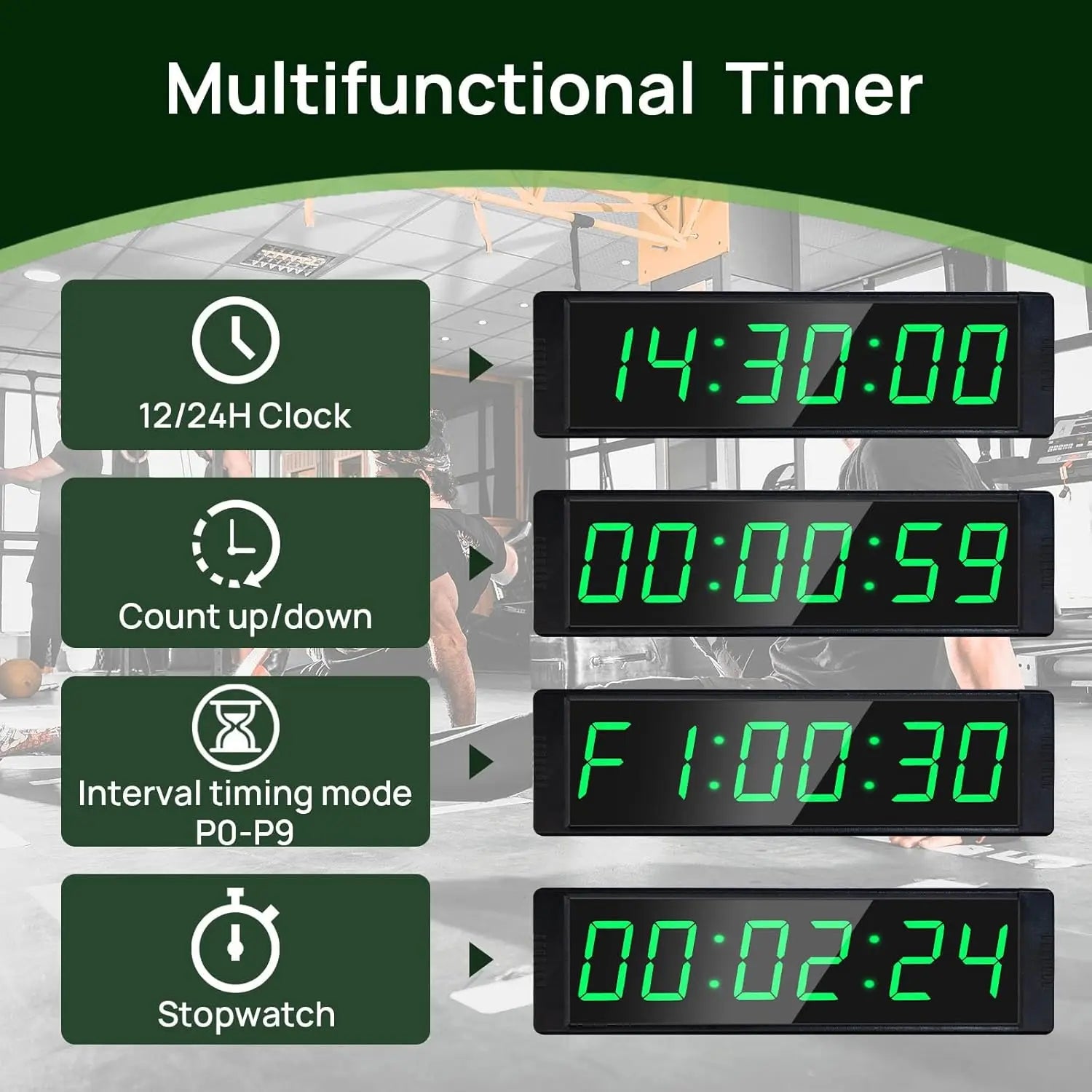 Digital Gym Interval Timer
