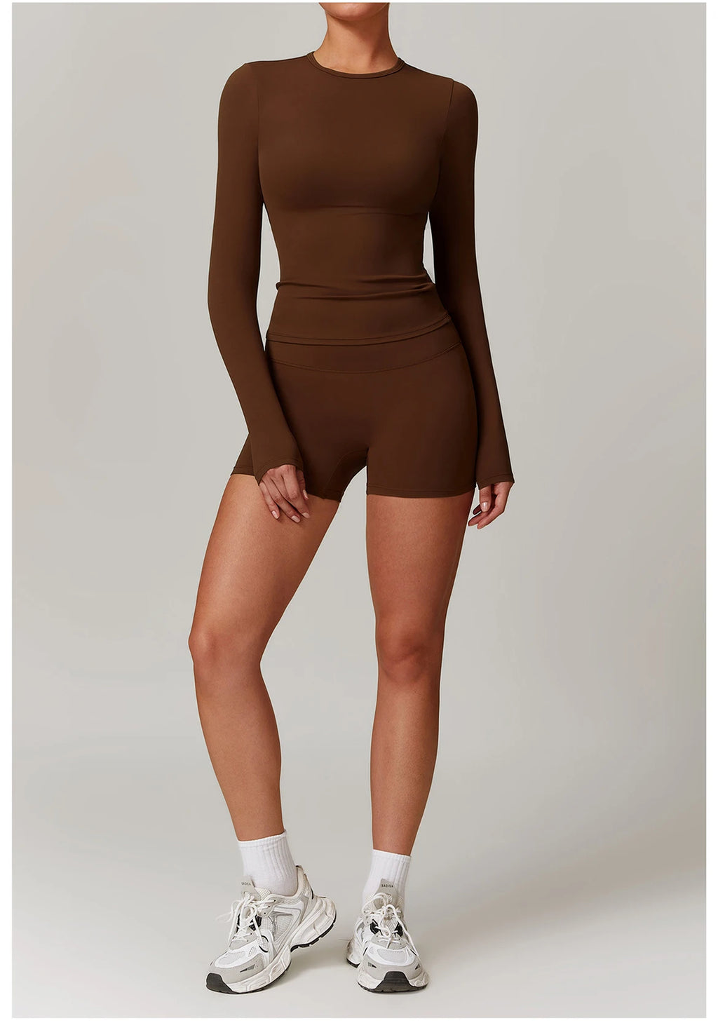 Long Sleeve Crop & Leggings Set