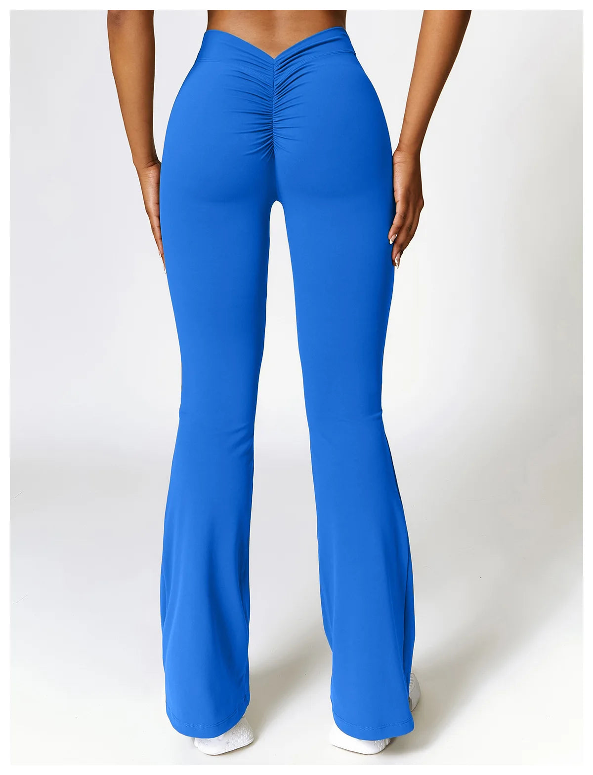 V-Cut Flare Yoga Pants